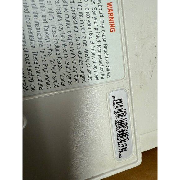 ✨ -Microsoft Natural Keyboard Elite USB PS/2 Wired Computer Split Ergonomic w/ B - Picture 3 of 4